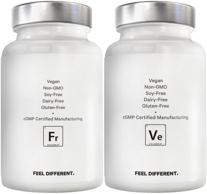 Amen Fruits + Veggies Vitamins Bundle, Raw Whole Food Multivitamin Capsules, Greens Vegetables, Red Fruits & Berries Vegan Blend, Fibers + Phytonutrients Superfood Minerals Supplement, Non-GMO, 180 ct - dailyvitalstore