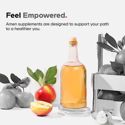 Amen Leaky Gut Supplement - Advanced Formula with Bioavailable L Glutamine, Zinc, Turmeric, DGL Licorice Root - Marshmallow Root - Probiotics & Fermented Prebiotics - dailyvitalstore