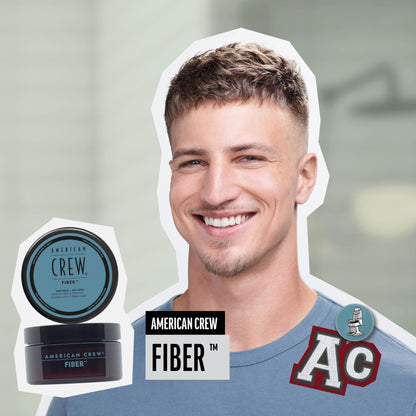 American Crew Men's Hair Fiber, Like Hair Gel with High Hold & Low Shine, 3 oz - dailyvitalstore