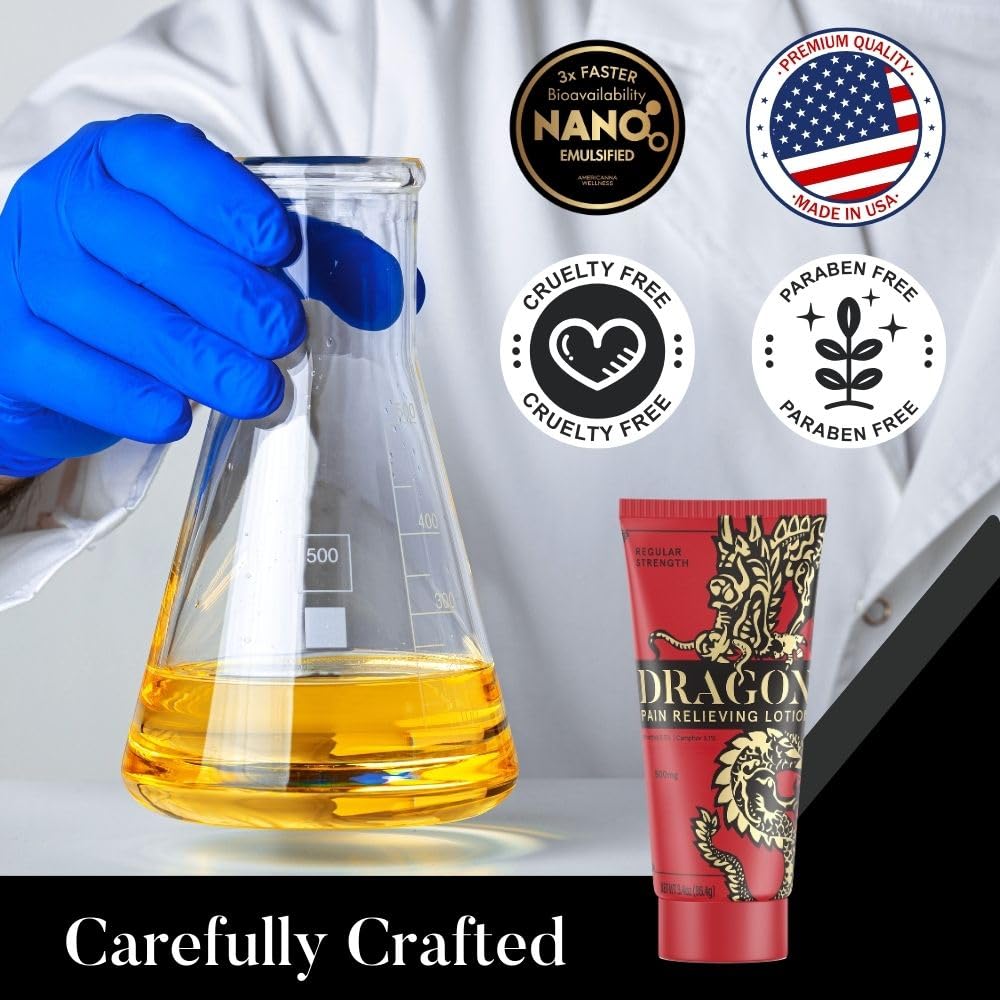 Americanna Wellness Dragon Lotion 3.4oz Regular Red - dailyvitalstore