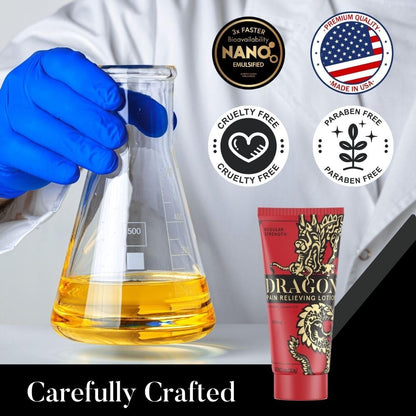 Americanna Wellness Dragon Lotion 3.4oz Regular Red - dailyvitalstore