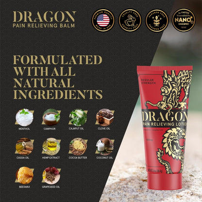 Americanna Wellness Dragon Lotion 3.4oz Regular Red - dailyvitalstore