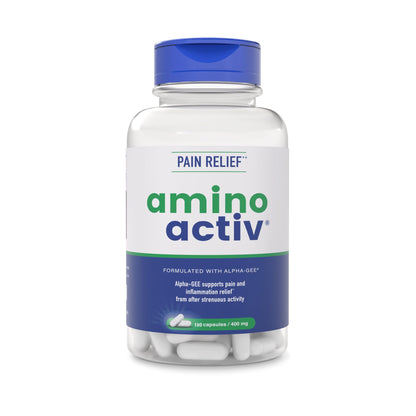 Amino Activ - Fast Holistic Support for Pain & Inflammation Caused by Activity/Exercise (180 Capsules) - dailyvitalstore