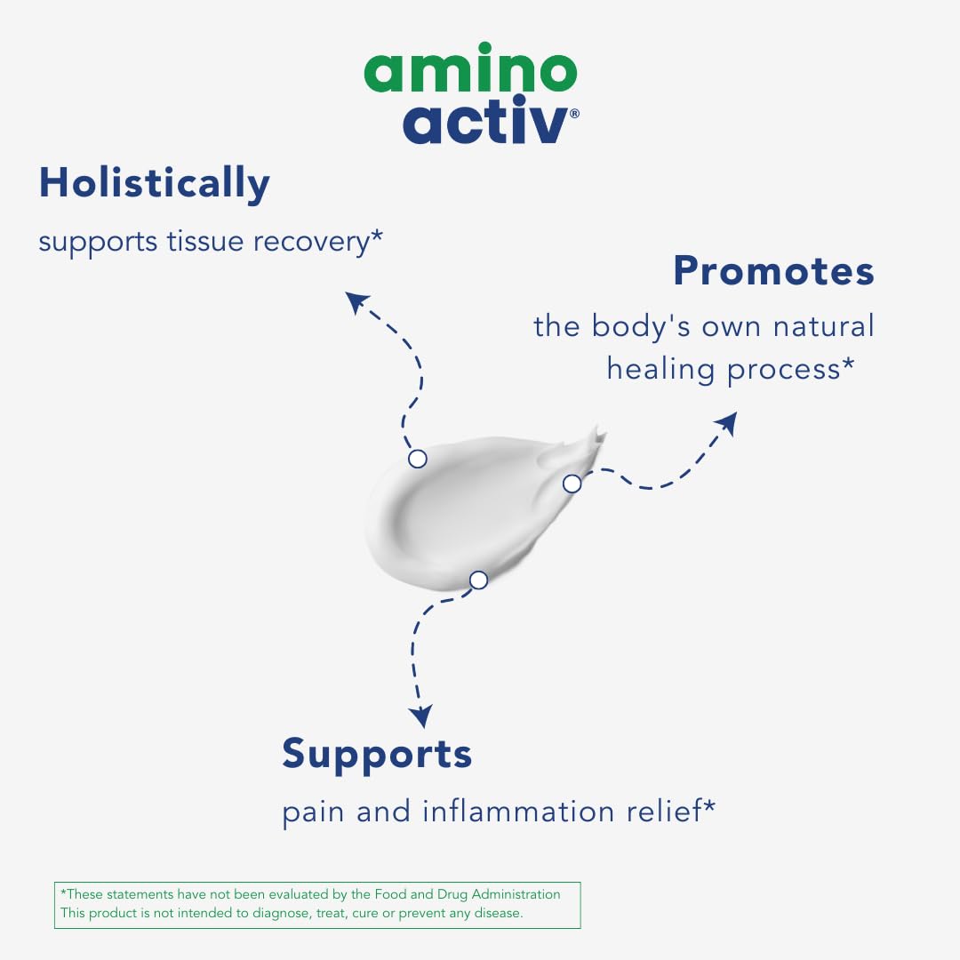 Amino Activ Topical Cream, Featuring Alpha-GEE, 2.75fl oz - dailyvitalstore