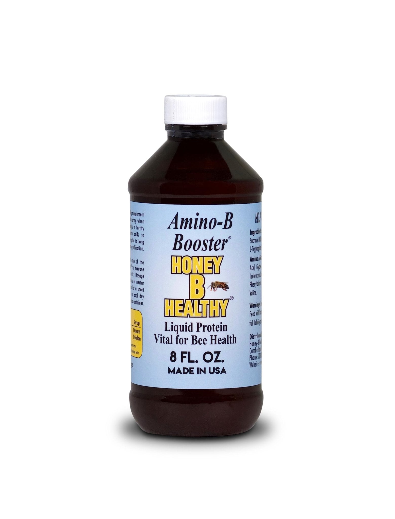 Amino-B Booster 8 oz. Bottle, Liquid Protein Vital for Bee Health - dailyvitalstore