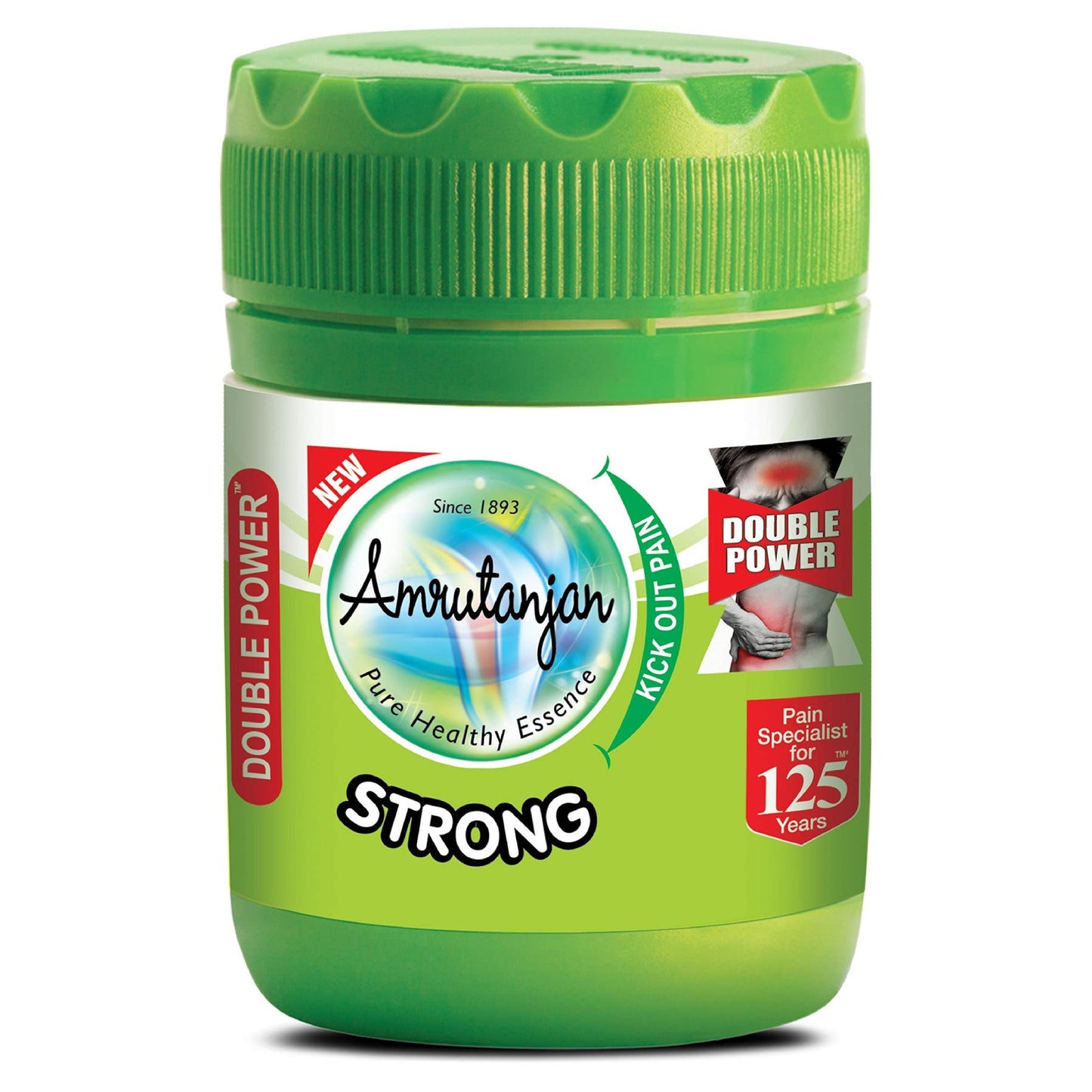 Amrutanjan Strong Pain Balm Double Power - 50ml - dailyvitalstore