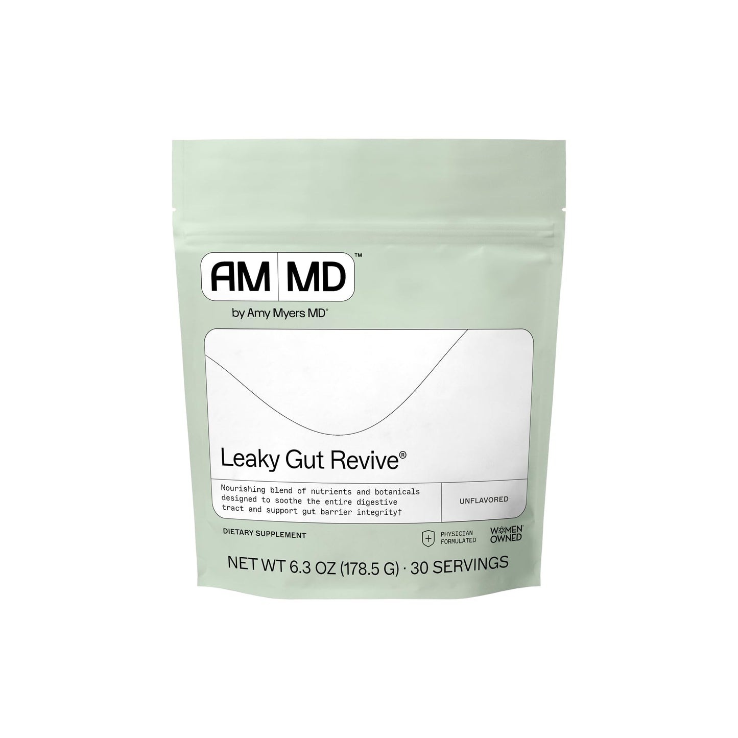 Amy Myers MD Leaky Gut Revive - Gluten-Free & Non-Dairy - Botanical Blend for Healthy Gut Support - GI Health Support with Prebiotic Fiber - dailyvitalstore