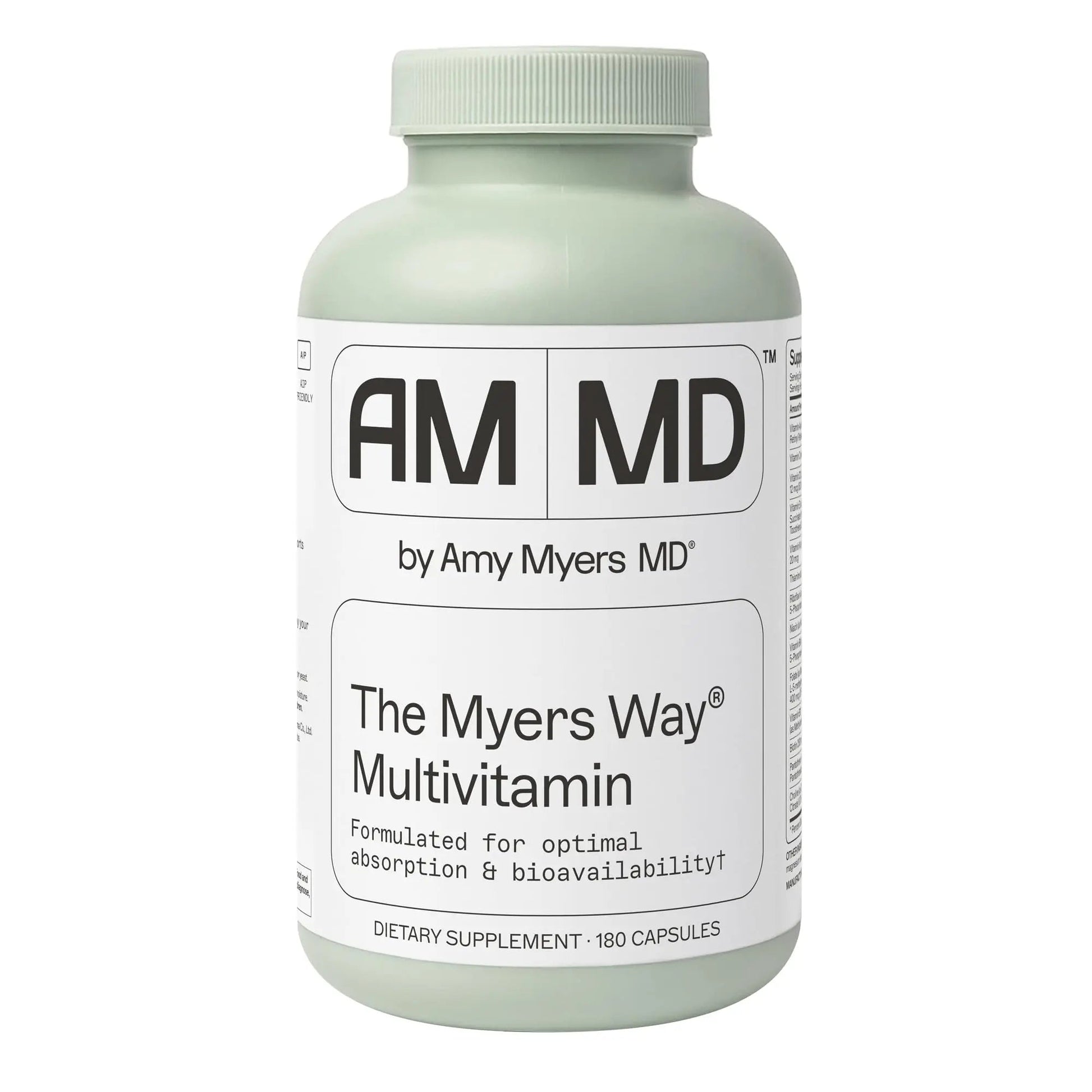 Amy Myers MD The Myers Way Multivitamin - Supports Healthy Immune, Thyroid & Adrenal Function - dailyvitalstore