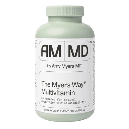 Amy Myers MD The Myers Way Multivitamin - Supports Healthy Immune, Thyroid & Adrenal Function - dailyvitalstore