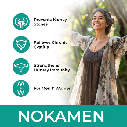 Ananta Medicare USA NOKAMEN – Kidney & Urinary Tract Support Herbal Formula, 120 Tabs - dailyvitalstore
