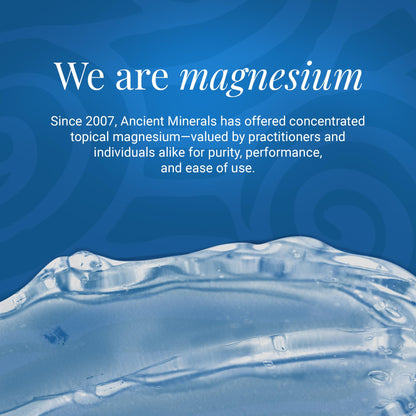 Ancient Minerals Magnesium Gel Ultra with OptiMSM and Aloe Vera - Topical Magnesium Gel Formula with MSM Best Used for Massage and Topical Application (8oz) - dailyvitalstore