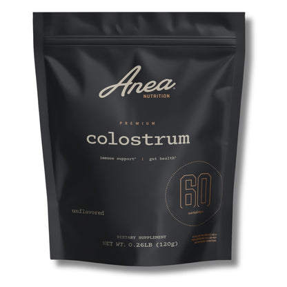 Anea Colostrum - Unflavored | Rich in Immunoglobulins & Lactoferrin | Supports Gut Health, Immunity & Recovery | Calf-First Promise | Made in USA | Made in GMP Facility - dailyvitalstore