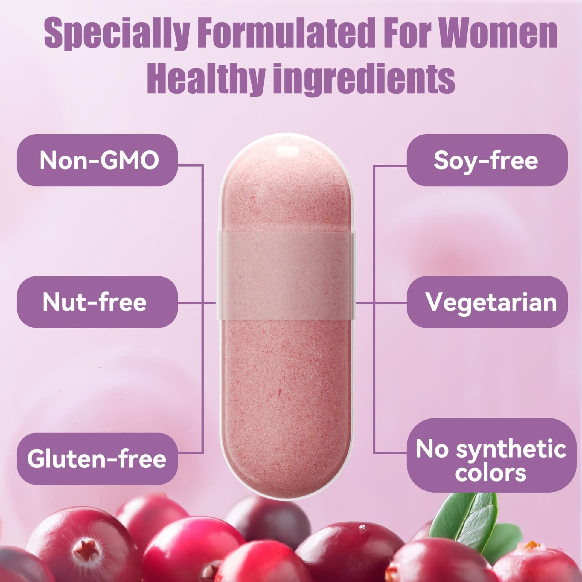 AnFamer Vaginal Probiotics for Women Female,Promotes Ph Balance,Healthy Vaginal Odor & Flora,Urinary Tract Health with Prebiotics & Lactobacillus Probiotic - dailyvitalstore