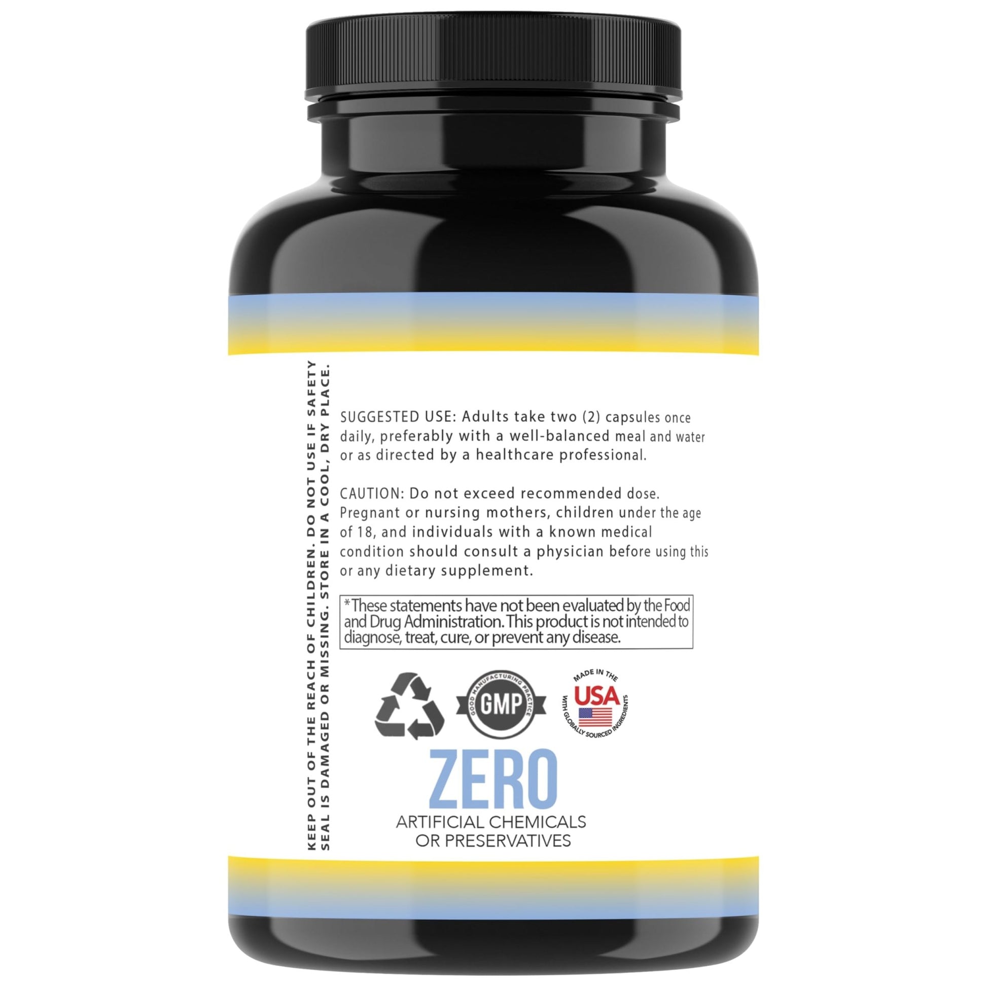 Angry Supplements Stress Less Day-Time Mood Support Pills – Natural Stress Relief with Ashwagandha, Rhodiola, L-Theanine, Magnesium & B Vitamins– Calm Focus & Mental Clarity – 60 Capsules (1-Bottle) - dailyvitalstore