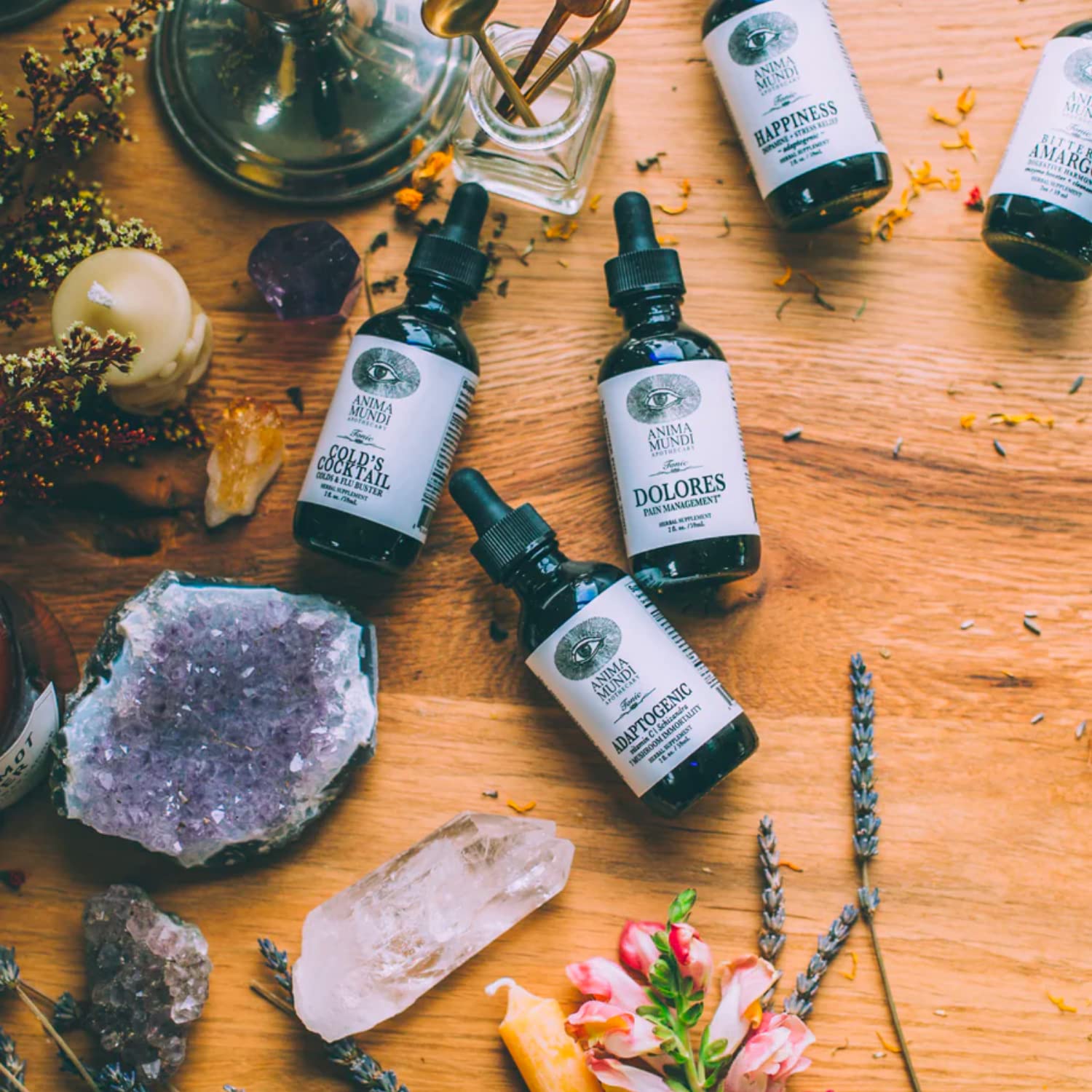 Anima Mundi Apothecary Dolores Tonic - Herbal Pain Management Supplement - Liquid Drops for Pain Management Support (2oz / 59ml) - dailyvitalstore