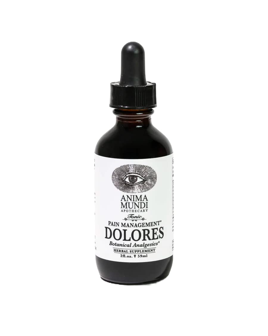 Anima Mundi Apothecary Dolores Tonic - Herbal Pain Management Supplement - Liquid Drops for Pain Management Support (2oz / 59ml) - dailyvitalstore