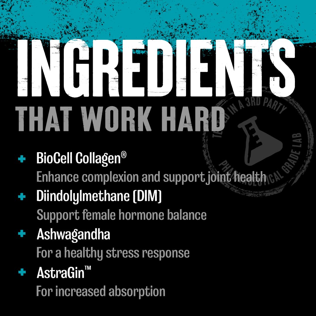 Animal Power Balance – Women's Alpha F Comprehensive Formula – Supports Hormonal Balance, Complexion, Hair, Nails, Mood and Stress, Intestinal Health, & Bone and Joint Health – 30 Packs - dailyvitalstore