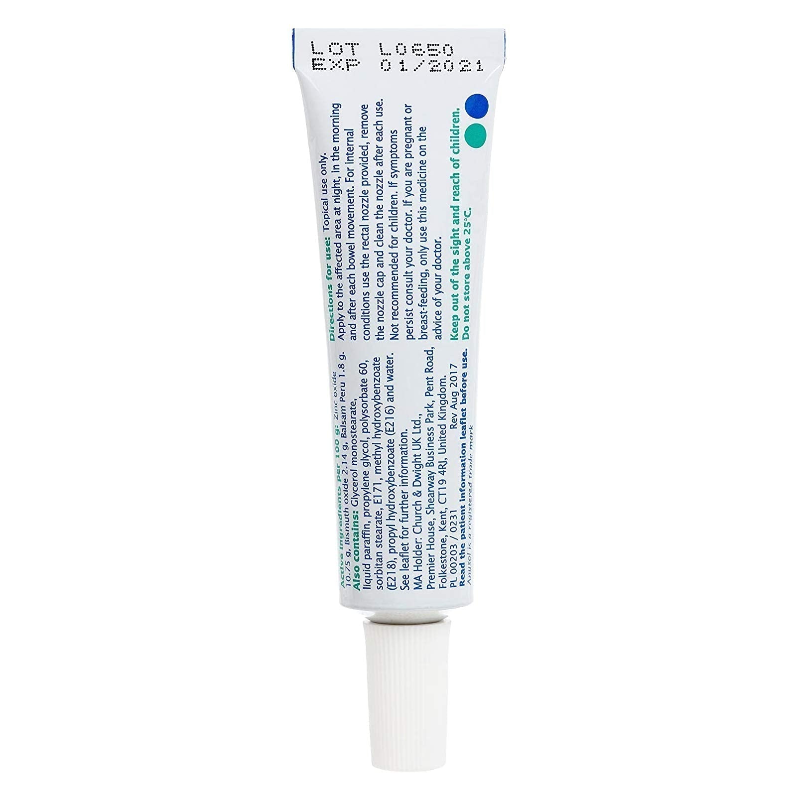 Anusol Cream Haemorrhoid Treatment 23G - dailyvitalstore