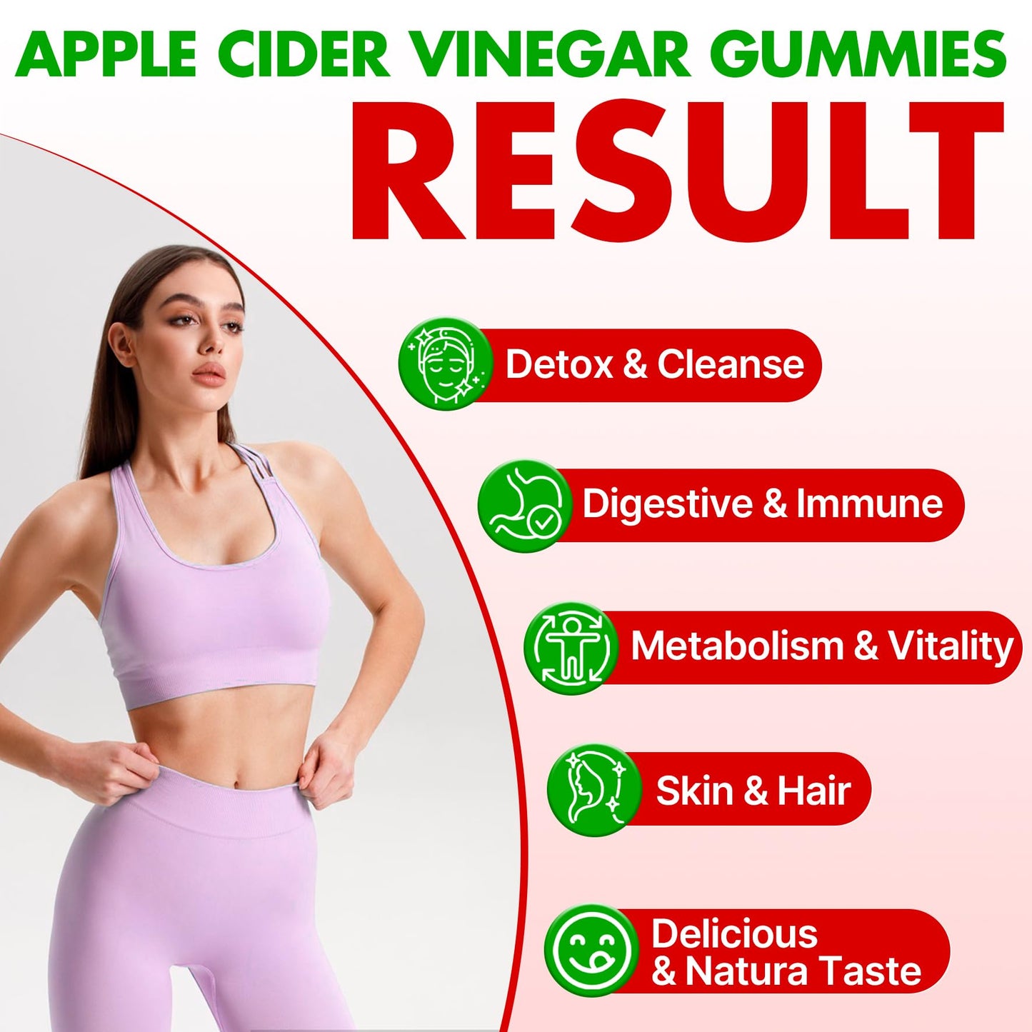 Apple Cider Vinegar Gummies, Advanced ACV Gummy with Probiotics, BHB, B12 and Keto Support - Keto Acv Gummies for Detox, Metabolism, Digestion, - dailyvitalstore