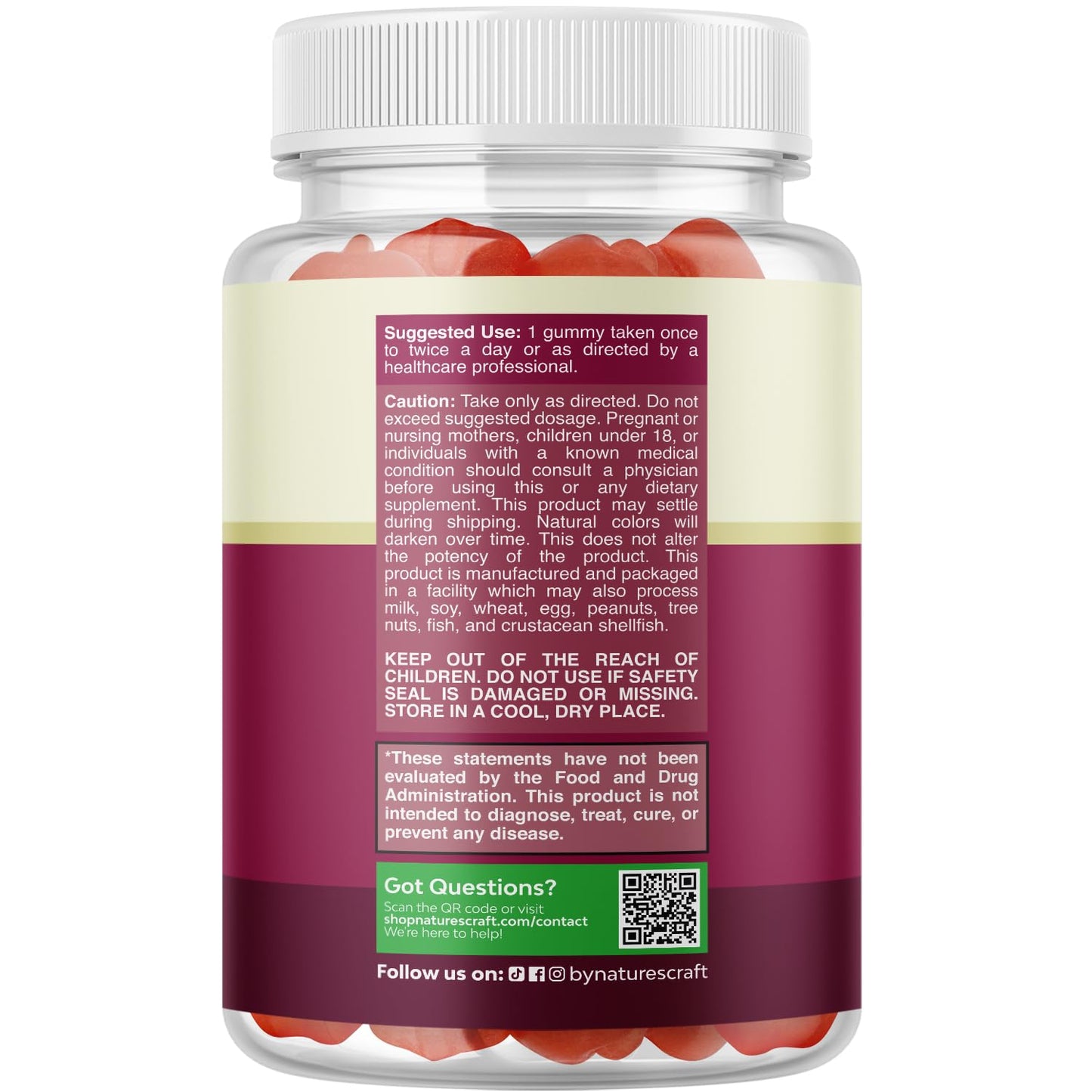 Apple Cider Vinegar Gummies with Mother - Cleanse & Detox ACV Gummies for Weight Loss, Gut Health, Bloating, Metabolism & Energy Support - dailyvitalstore
