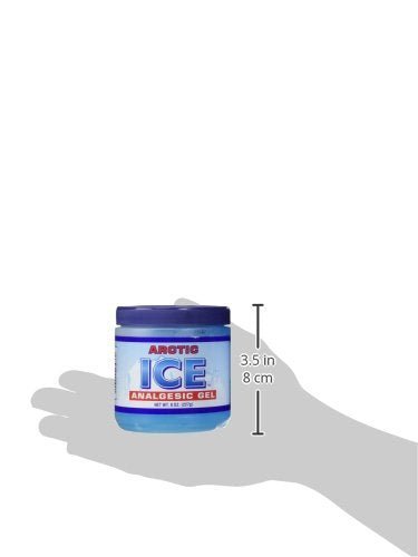 ARCTIC ICE 3 Pack (8 Oz Each) Topical Analgesic Gel for Pain Relief, Adults (Unisex) - dailyvitalstore