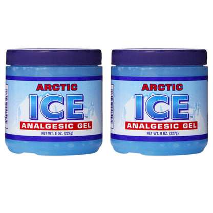 Arctic Ice Analgesic Gel - 8 Oz. (Pack of 2) - dailyvitalstore