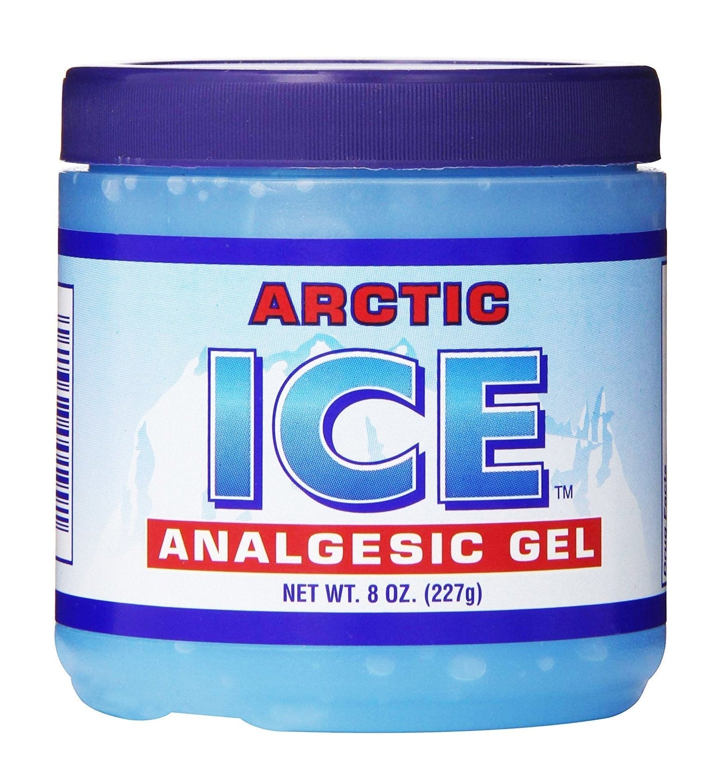 ARCTIC ICE Set of 3 Pain Relief Analgesic Gels! 8oz Each! Temporarily Relieves Muscle Aches, Backaches, Strains, Sprains, Arthritis, Bruises, Sports Injuries! Made in USA! (3) - dailyvitalstore