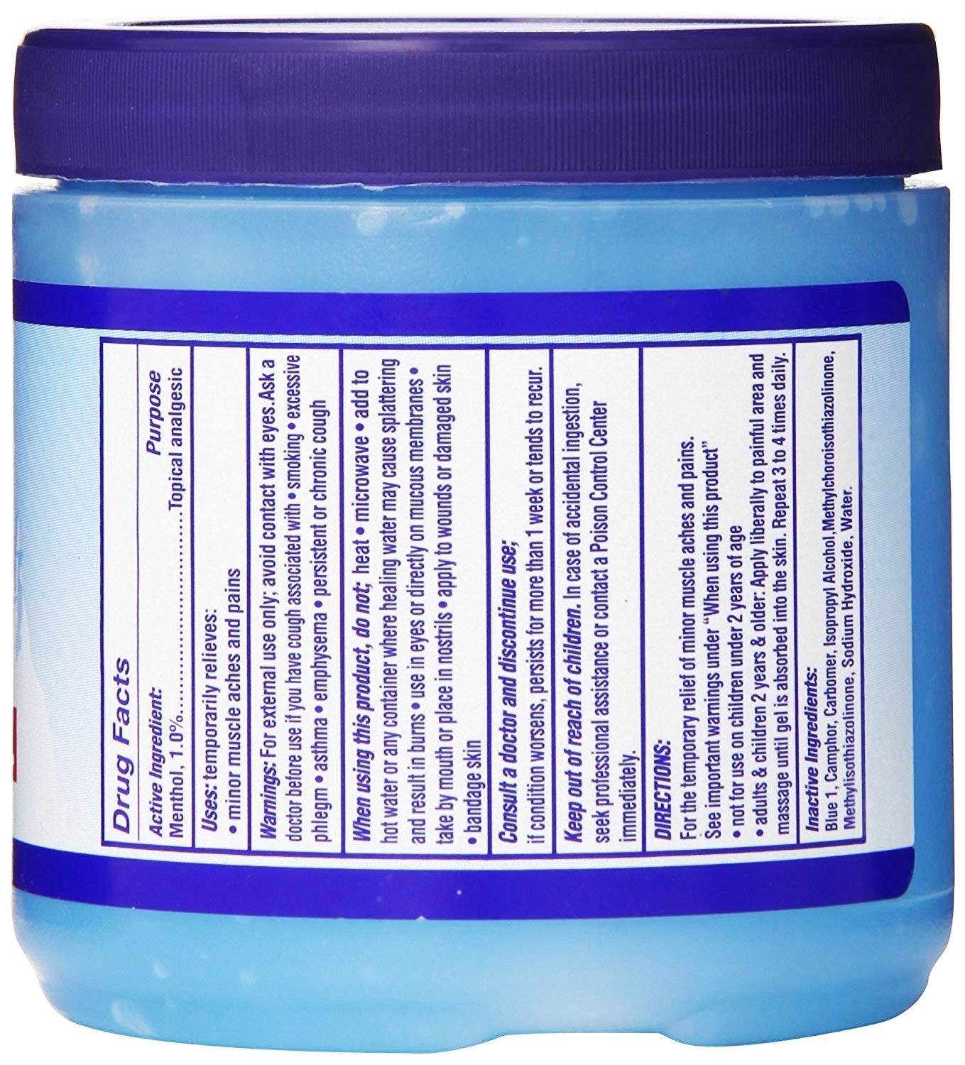 ARCTIC ICE Set of 3 Pain Relief Analgesic Gels! 8oz Each! Temporarily Relieves Muscle Aches, Backaches, Strains, Sprains, Arthritis, Bruises, Sports Injuries! Made in USA! (3) - dailyvitalstore