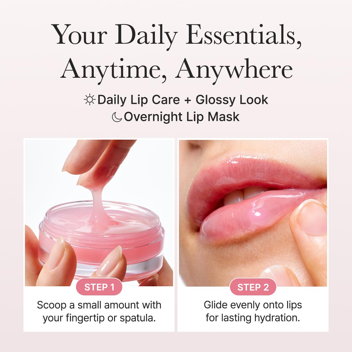 Arencia Honey Glazed Collagen Lip Mask, Overnight Lip Treatment with Collagen and Honey, 0.52 oz - dailyvitalstore