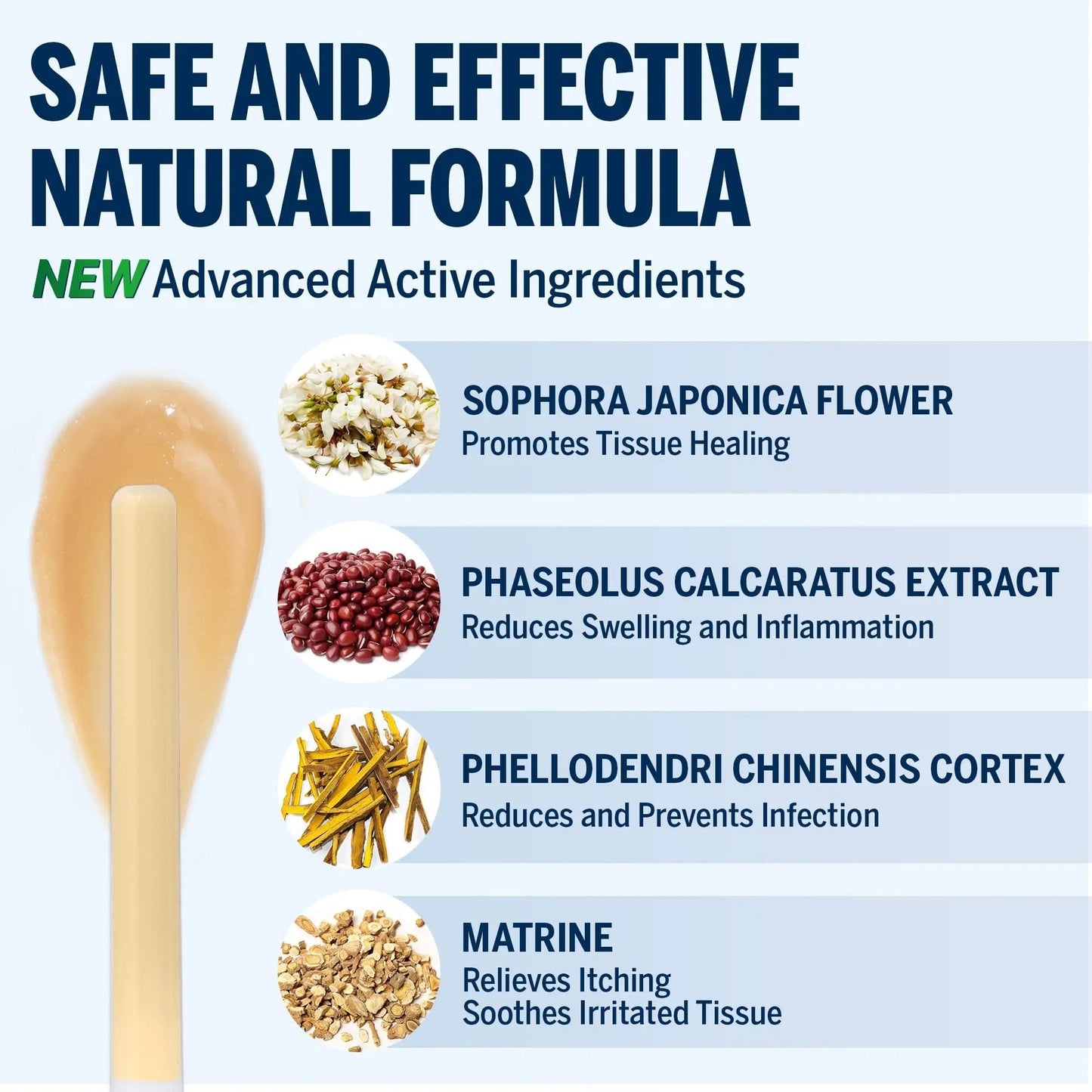 Ariella Hemorrhoid Treatment Suppository Gel: Natural & Herbal - Relieve Itching Burning Discomfort - Internal Relief - New Rounded Applicator - Nighttime Use (Pack of 6) - dailyvitalstore