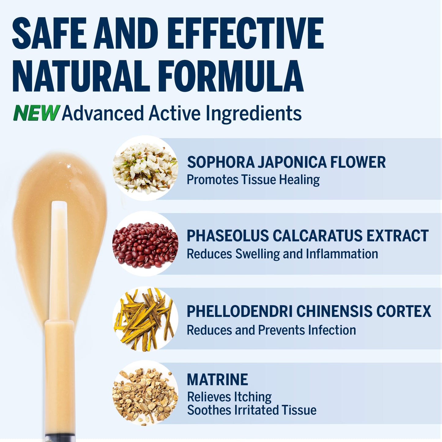 Ariella Hemorrhoid Treatment Suppository Gel: Natural & Herbal - Relieve Itching Burning Discomfort - Internal Relief - New Rounded Applicator - Nighttime Use (Pack of 6, Old) - dailyvitalstore