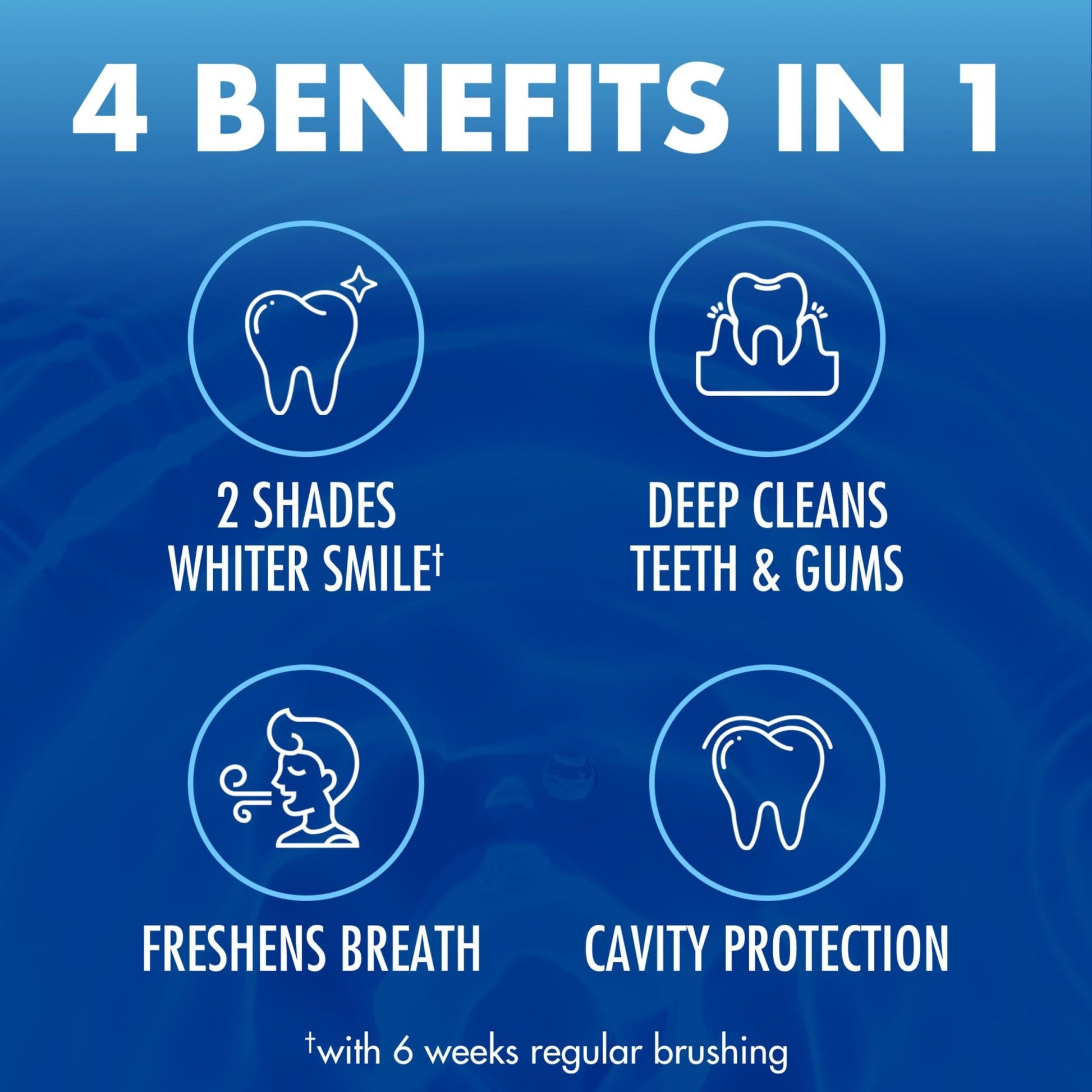 ARM & HAMMER Advance White Toothpaste, Teeth Whitening Baking Soda Toothpaste with Stain Defense Technology and Fluoride, - dailyvitalstore