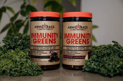 Arms Race Nutrition Immunity Greens Superfood Greens and Immune Support Blend - 9.2 oz. (30 Servings) (Pineapple Mango) - dailyvitalstore