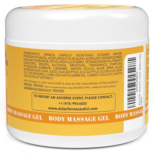 Arnica 35 Arnica Body Massage Gel – Water-Based Cosmetic Massage Gel with Arnica Montana, Fast-Absorbing Lightweight Texture, Non-Greasy Feel, Dermatologically Tested, 16.9 fl oz - dailyvitalstore
