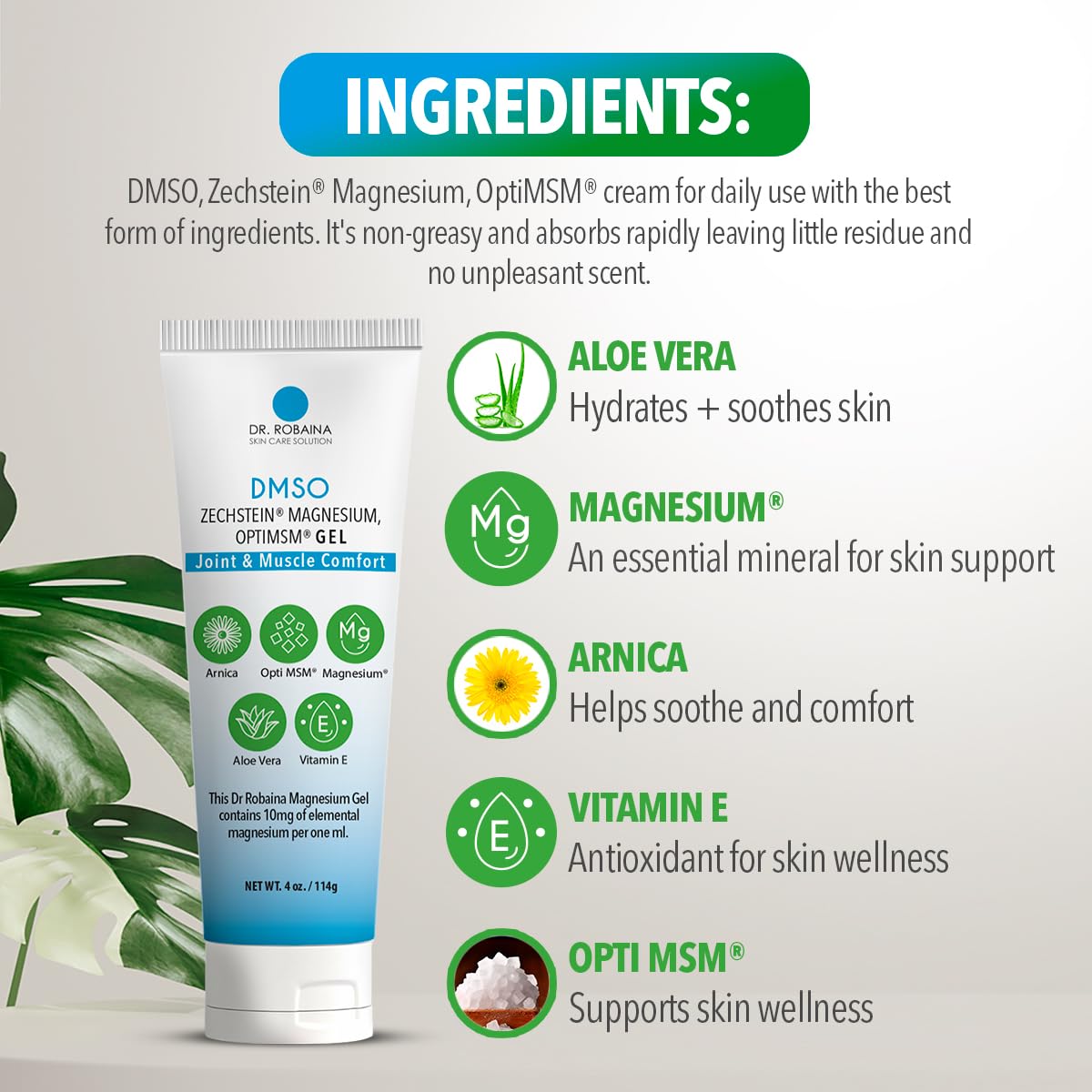 Arnica & DMSO Gel Recovery Bundle – 99.9% Pure Pharmaceutical Grade DMSO & Arnica Roll-On | Lavender Cream & Fast-Absorbing Gel | Hydrating & Non-Greasy | Made in USA - dailyvitalstore