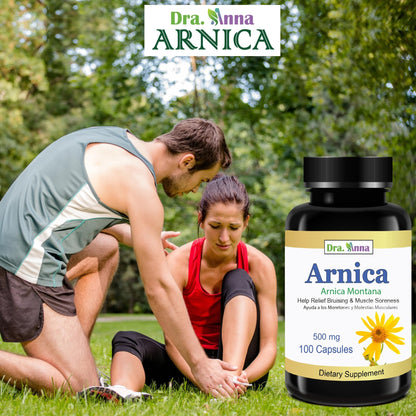 Arnica Montana Capsules 500mg 100 Capsules - dailyvitalstore