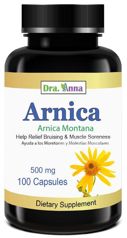 Arnica Montana Capsules 500mg 100 Capsules - dailyvitalstore