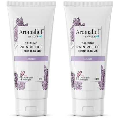 Aromalief Lavender Relief Therapy Cream 2PK - dailyvitalstore