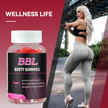 Aromlife BBL Gummies for Women, 60 Count Bear Shape Booty Gummies with Herbal Ingredients, BBL Vitamin Gummy with Fenugreek, Asian Ginseng, Motherwort, Saw Palmetto, Anise Seed & Vitamin C - dailyvitalstore