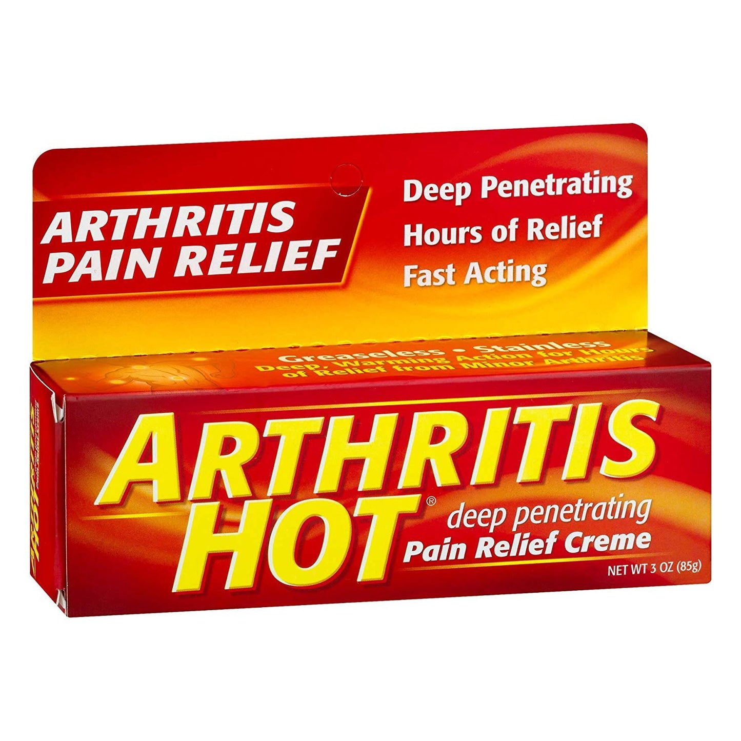 Arthritis Hot Pain Relief Creme-3, oz. - dailyvitalstore