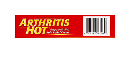 Arthritis Hot Pain Relief Creme-3, oz. - dailyvitalstore