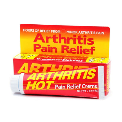 Arthritis Hot Pain Relief Creme 3 oz (Pack of 3) - dailyvitalstore
