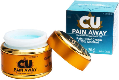 Arthritis Pain Relief Cream - C.U. Pain Away. Reduce Inflammation, Improve Mobility, Rapid Relief. Effective Muscle and Joint Pain Relief. All-Natural Ingredients. - dailyvitalstore