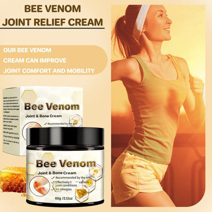 ArthroEase Bee Venom Arthritis Cream, Joint & Muscle Soothing Bee Venom Cream, Professional Bee Venom Joint Cream, Bee Venom Joint Gel - Specially for for Back, Neck, Hands, Knee (2 Bottle) - dailyvitalstore