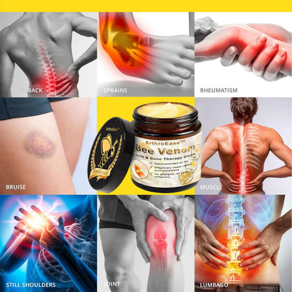 ArthroEase Bee Venom Joint and Bone Cream,ArthroEase Bee Venom Cream,Bee Venom Joint Gel,Effectively Relieve Joint discomfort (2) - dailyvitalstore