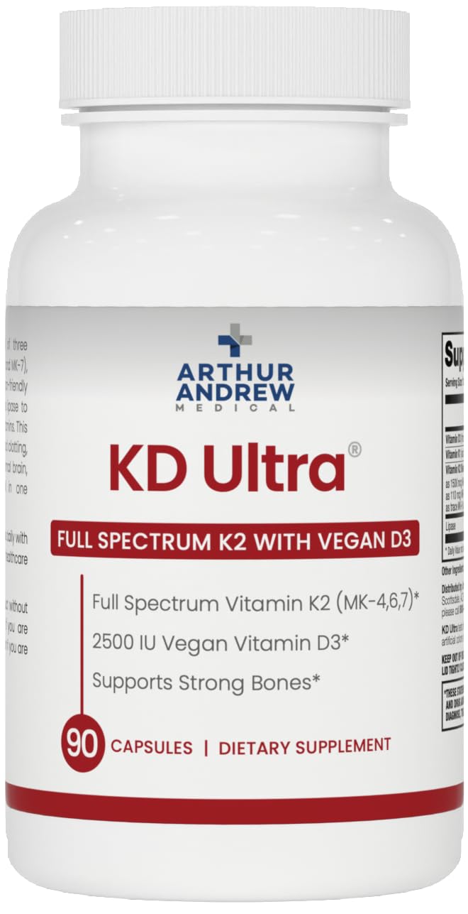 Arthur Andrew Medical, KD Ultra, Immunity, Heart and Bone Health, 90 Capsules - dailyvitalstore