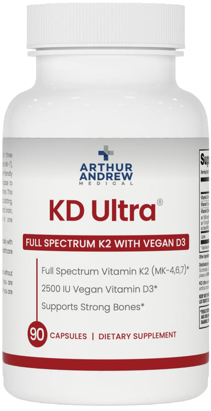 Arthur Andrew Medical, KD Ultra, Immunity, Heart and Bone Health, 90 Capsules - dailyvitalstore