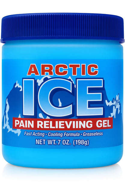 Artic Ice Pain Relieving Gel 2% Menthol Blue 7 Ounce, 1 Count - dailyvitalstore