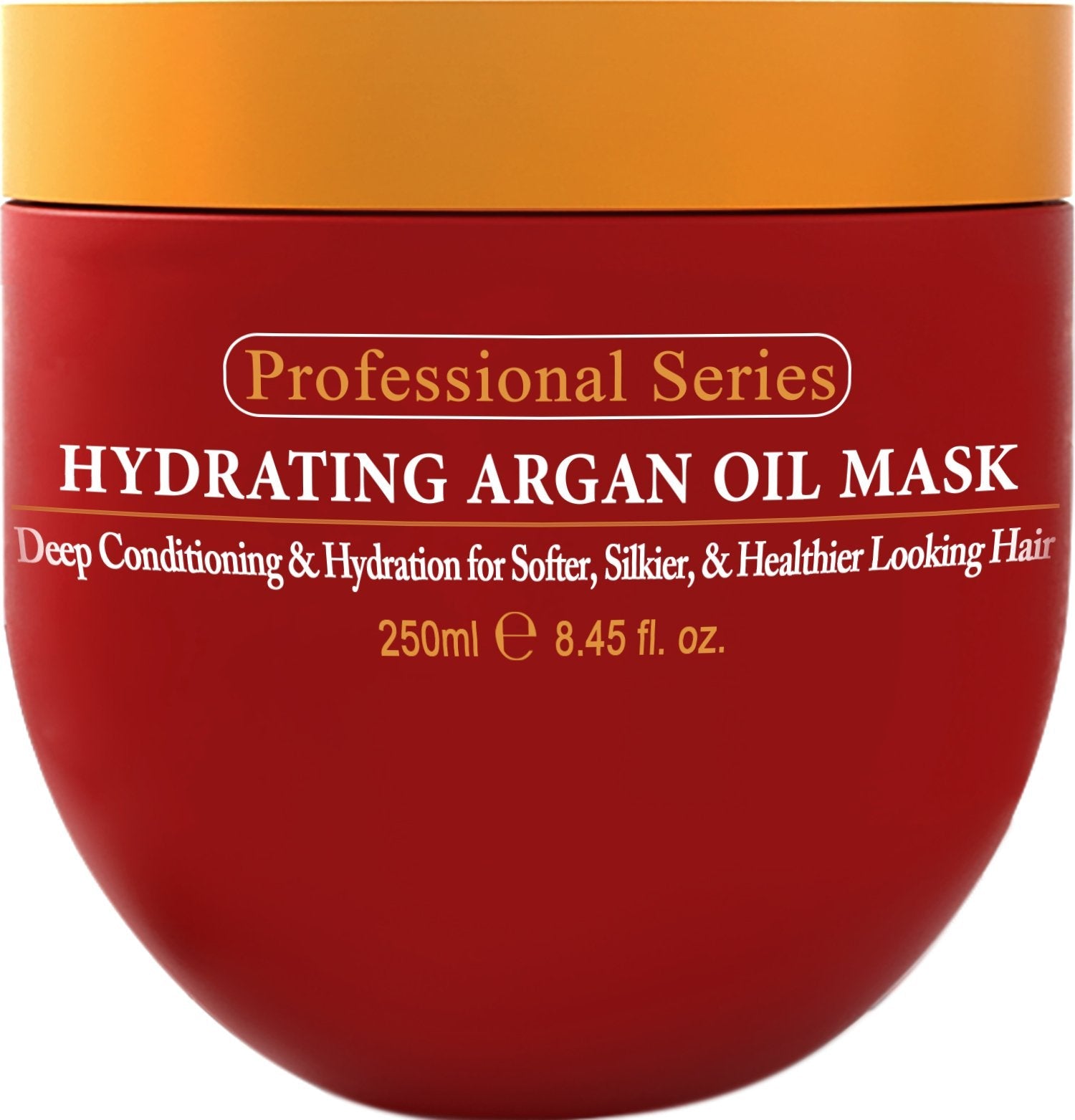 Arvazallia Hydrating Argan Oil Hair Mask and Deep Conditioner for Dry or Damaged Hair (8.45 oz Jar) - dailyvitalstore
