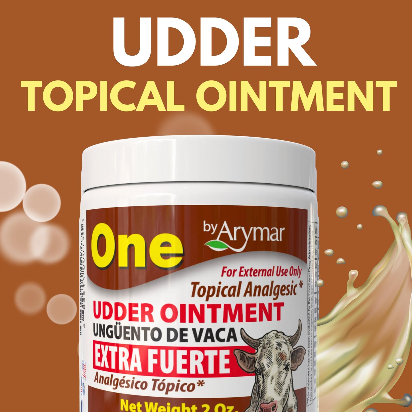 Arymar Udder Ointment: Intensive Soothing Cream for Muscle and Joint Comfort, Topical Balm for Tired Muscles and Skin manteinence, Traditional Formula, 2.6 oz - dailyvitalstore